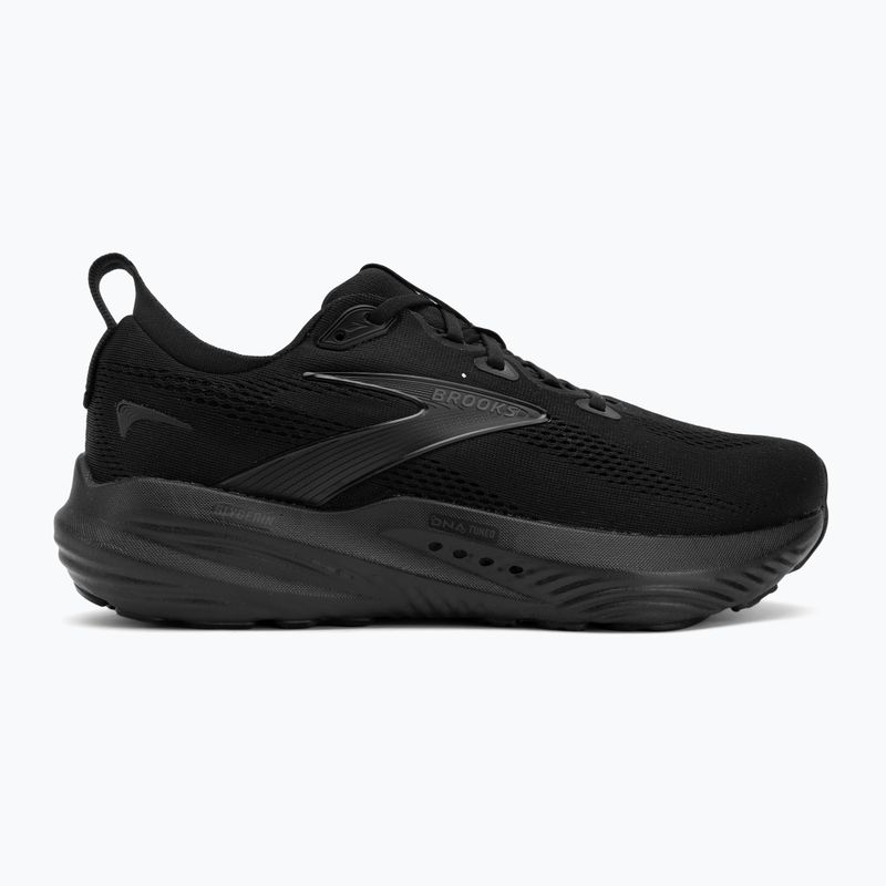 Buty do biegania męskie Brooks Glycerin 22 wide fit black/black/ebony 2