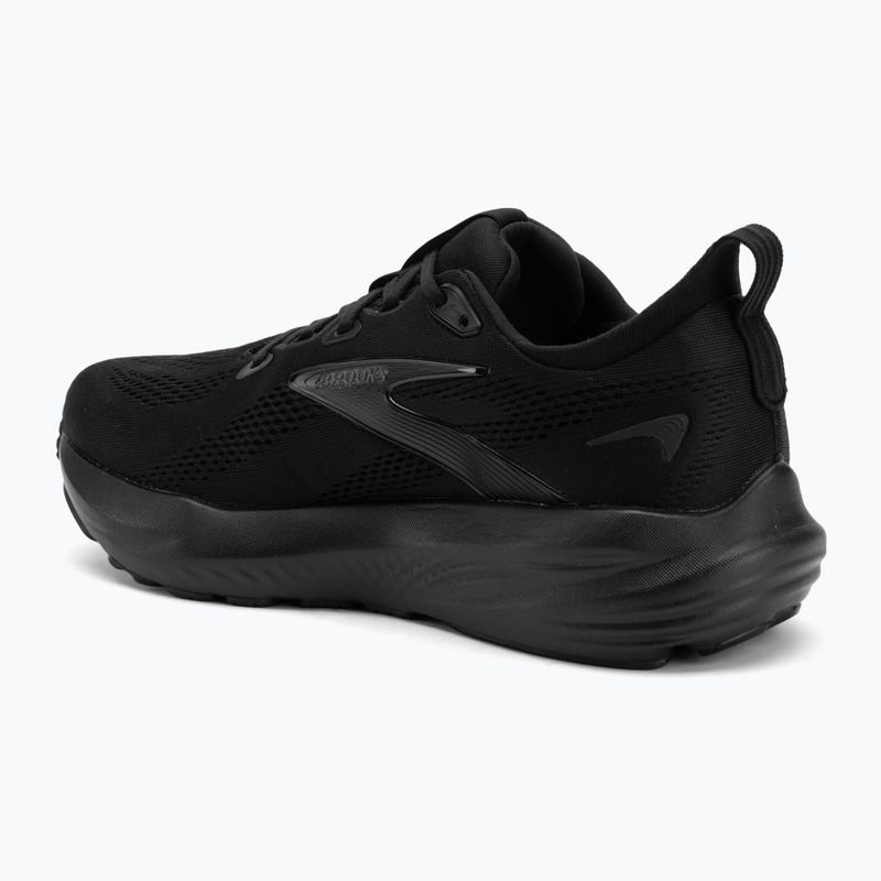 Buty do biegania męskie Brooks Glycerin 22 wide fit black/black/ebony 3