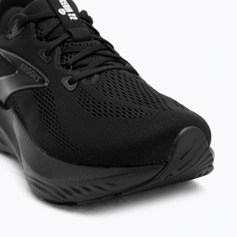 Buty do biegania męskie Brooks Glycerin 22 wide fit black/black/ebony 7