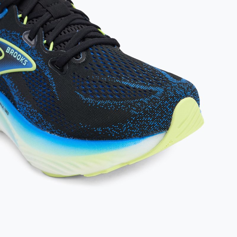 Buty do biegania męskie Brooks Glycerin 22 black/cobalt/neo yellow 7