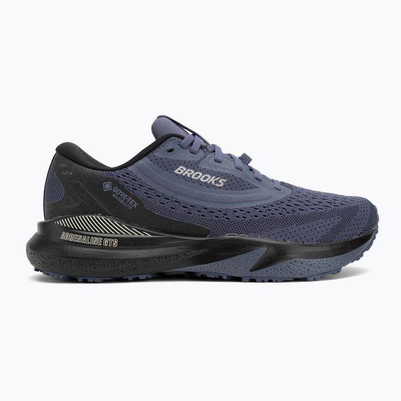 Buty do biegania damskie Brooks Adrenaline GTS 24 GTX black/nighthadow/coconut 2