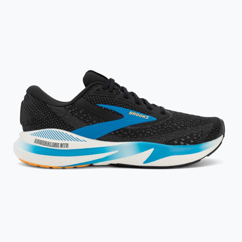 Buty do biegania męskie Brooks Adrenaline GTS 24 oyster/excalibur/pink 2