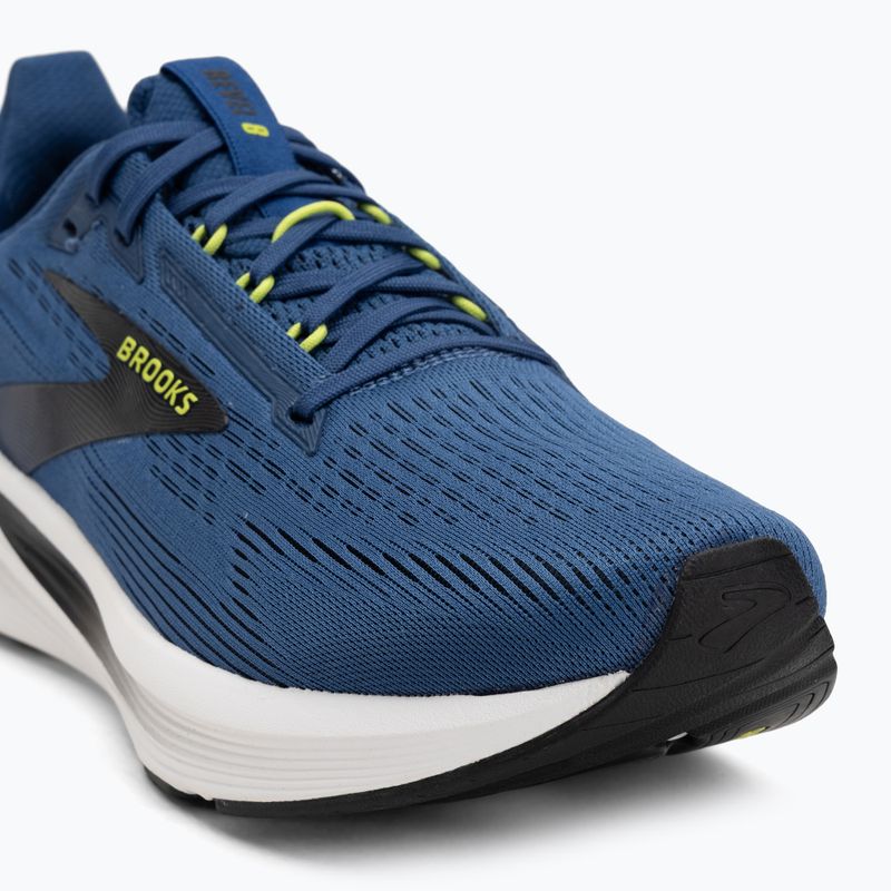 Buty do biegania męskie Brooks Revel 8 navy peony/black/acid lime 7