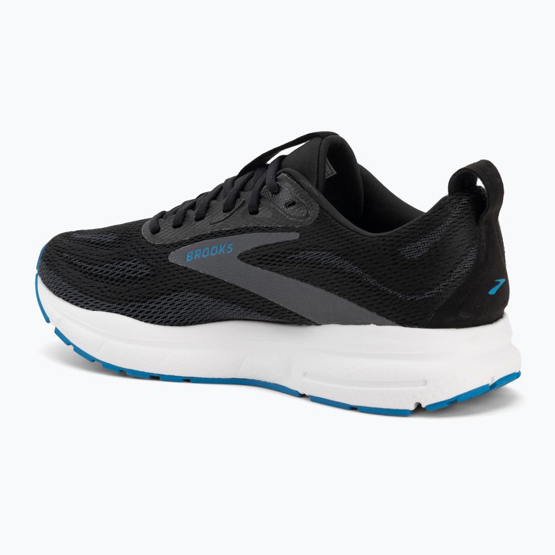 Buty do biegania męskie Brooks Trace 4 black/ebony/cloissonne 3