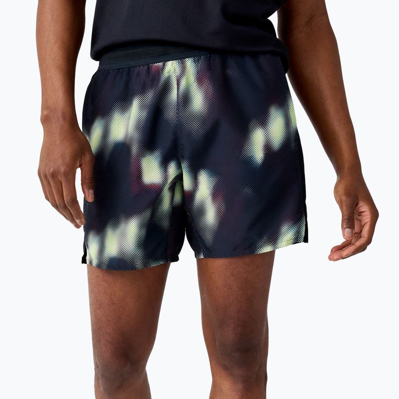 Spodenki do biegania męskie Brooks Dash Printed euphoryc black