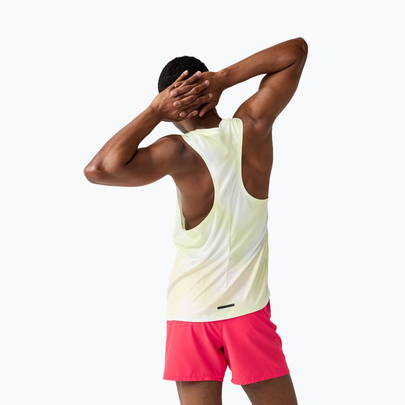Koszulka do biegania męska Brooks Dash Singlet Printed Sleevlees euphoryc luminary 2
