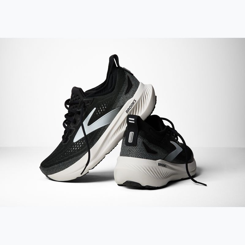 Buty do biegania męskie Brooks Glycerin 23 black/grey/white 8