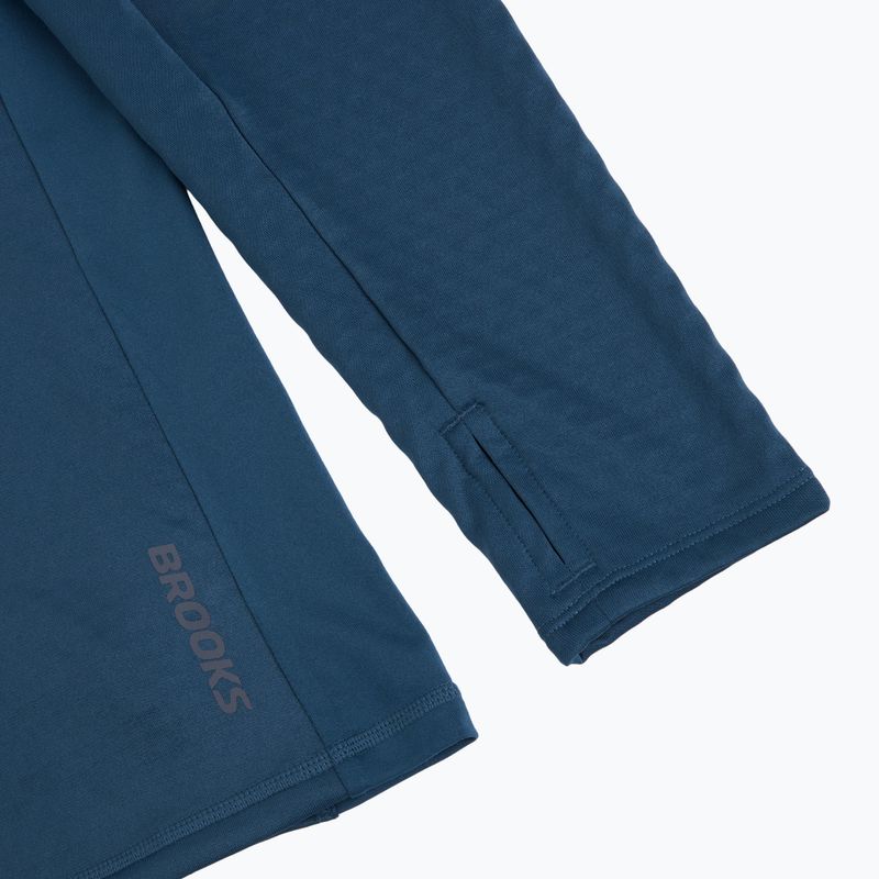 Bluza do biegania męska Brooks Thermal Reflective 1/2 Zip blue 4