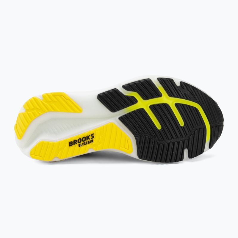Buty do biegania męskie Brooks Glycerin 23 black/cyber yellow/nightlife 4