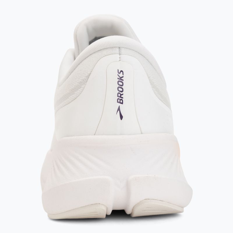 Buty do biegania damskie Brooks Revel Max brightwhite/mulledgrape/peach 6