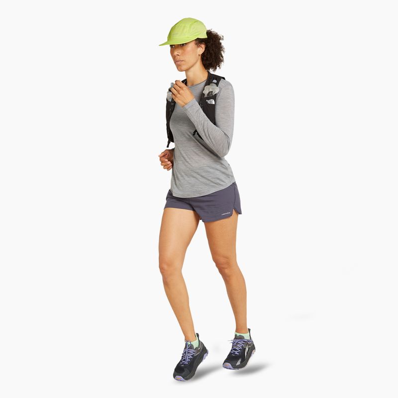 Longsleeve trekkingowy damski icebreaker Merino 125 Cool-Lite Sphere III LS Tee metro heather 2