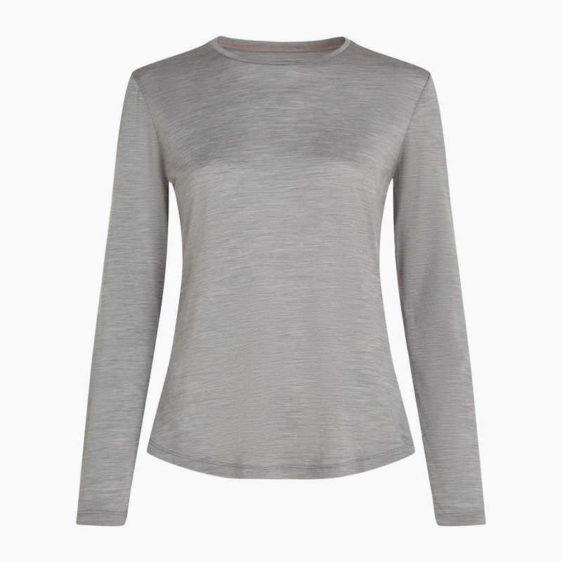 Longsleeve trekkingowy damski icebreaker Merino 125 Cool-Lite Sphere III LS Tee metro heather 6