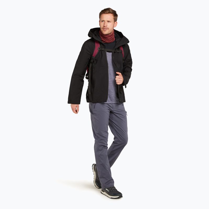 Longsleeve trekkingowy męski icebreaker Merino 125 Cool-Lite Sphere LS Tee Colour Block graphite 6