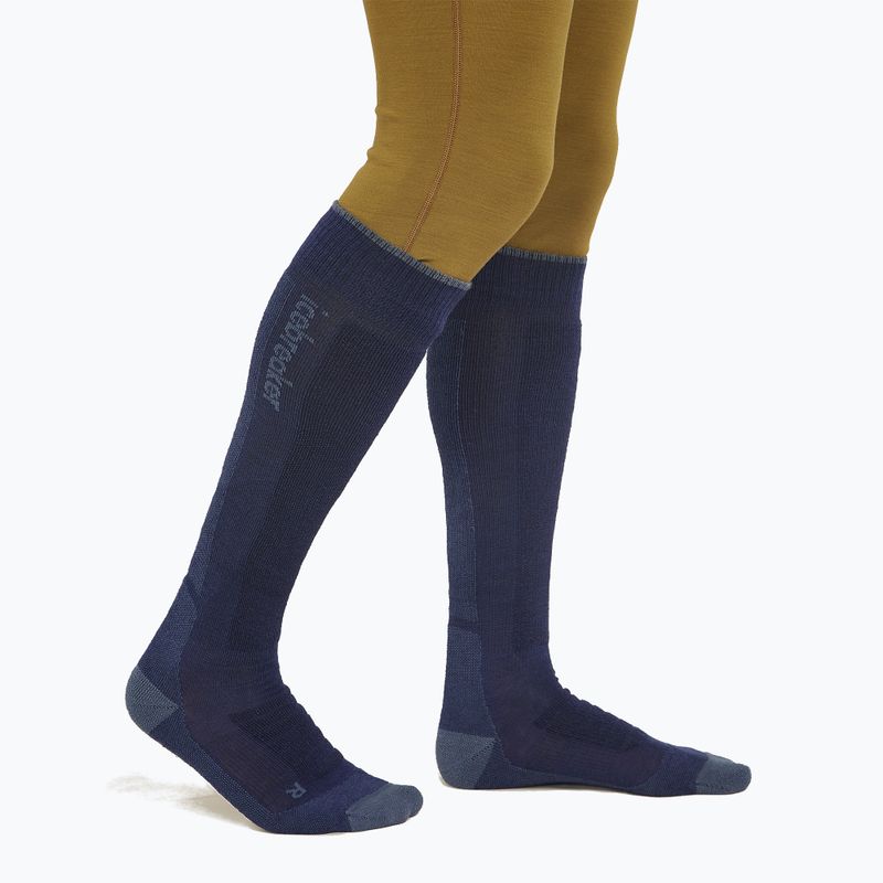 Skarpety narciarskie męskie icebreaker Merino Ski+ Medium OTC royal navy/dawn/midnight navy 2