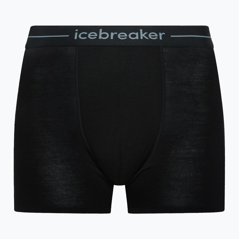 Bokserki termoaktywne męskie icebreaker Anatomica black
