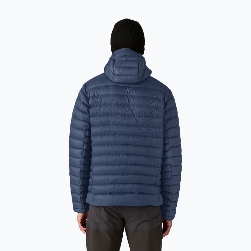 Kurtka puchowa męska Patagonia Down Sweater Hoody new navy 3