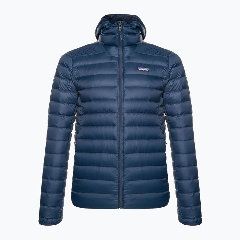 Kurtka puchowa męska Patagonia Down Sweater Hoody new navy 4