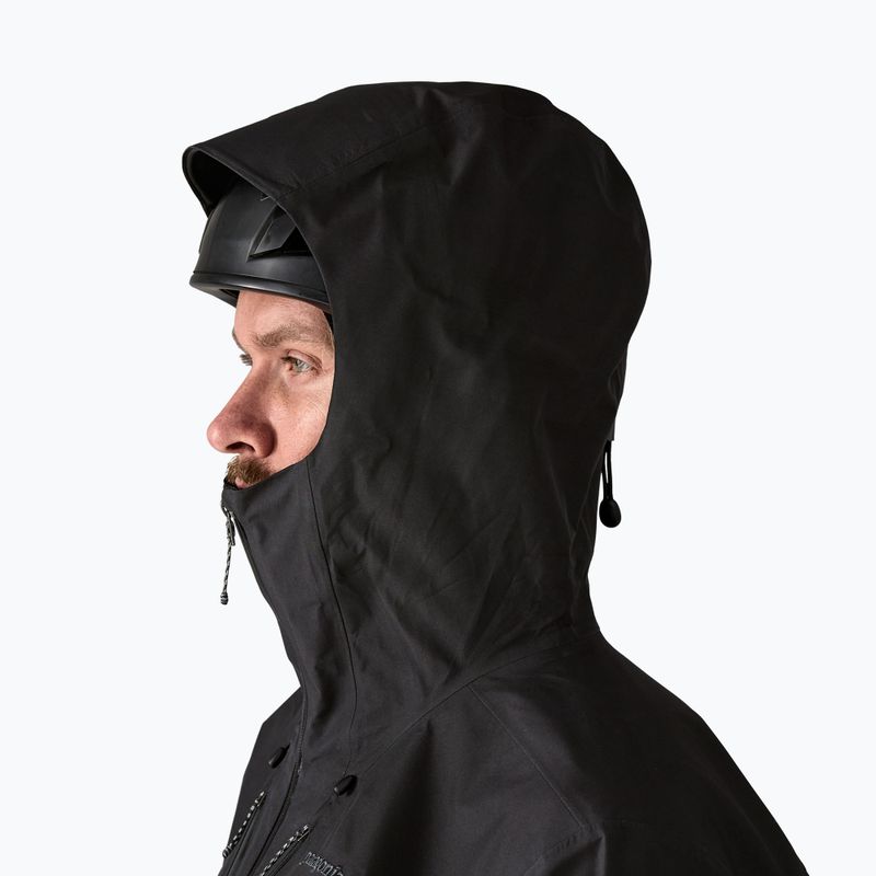 Kurtka przeciwdeszczowa męska Patagonia Triolet black 5