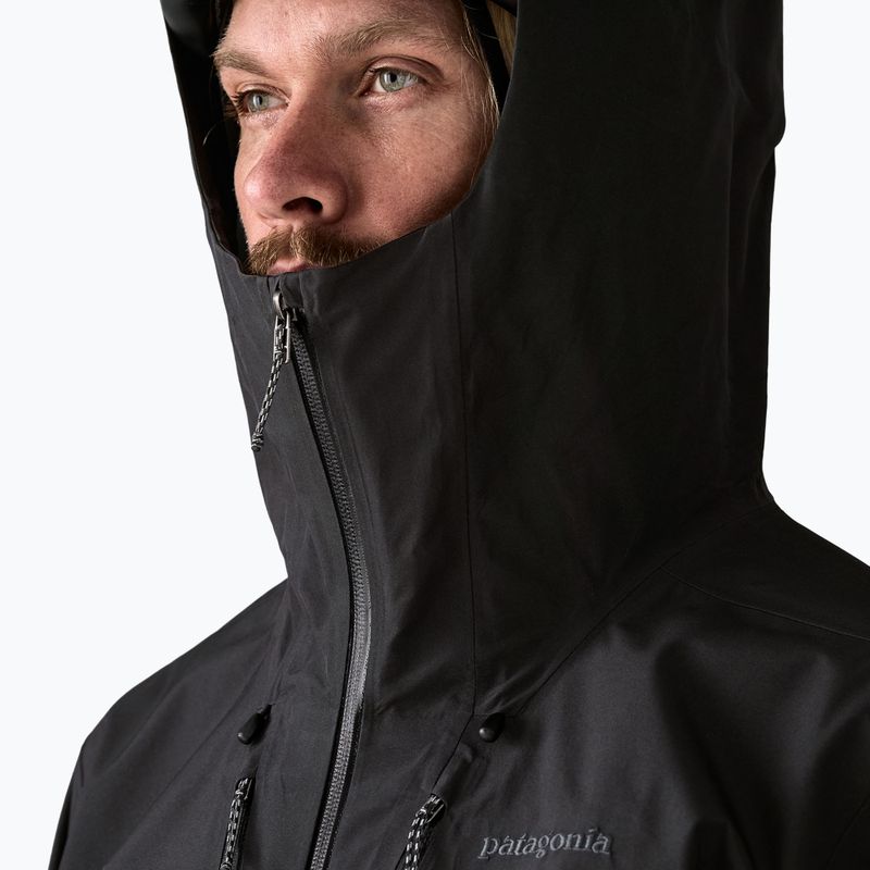 Kurtka przeciwdeszczowa męska Patagonia Triolet black 6