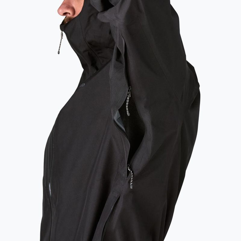 Kurtka przeciwdeszczowa męska Patagonia Triolet black 7
