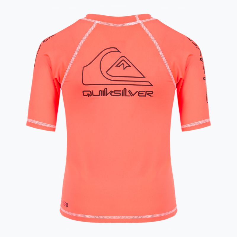 Koszulka do pływania dziecięca Quiksilver On Tour orange 2