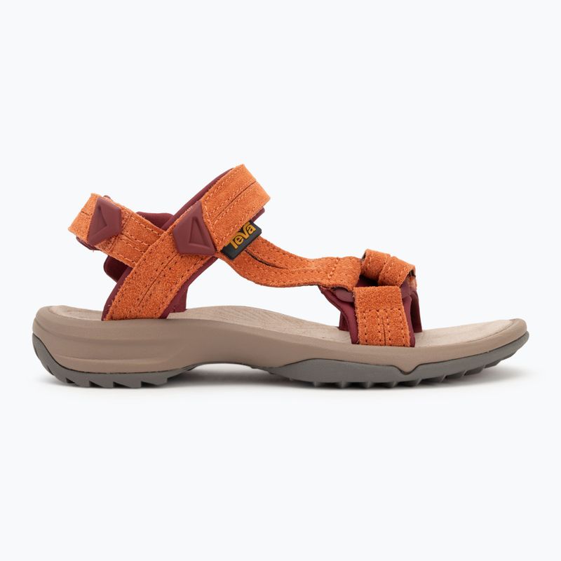 Sandały damskie Teva Terra Fi Lite Suede languostino 2