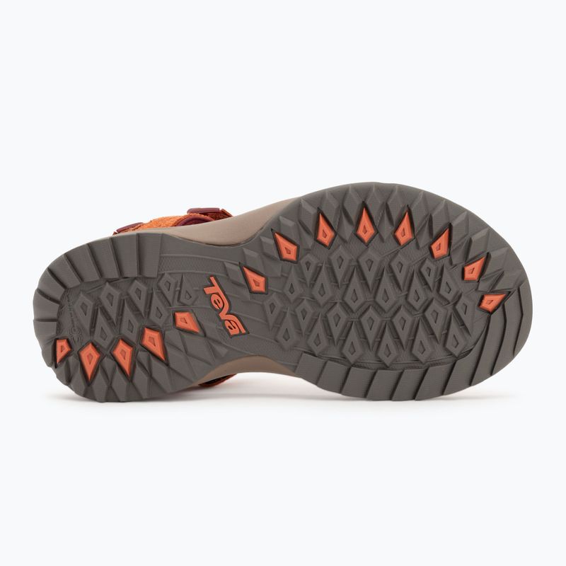 Sandały damskie Teva Terra Fi Lite Suede languostino 4