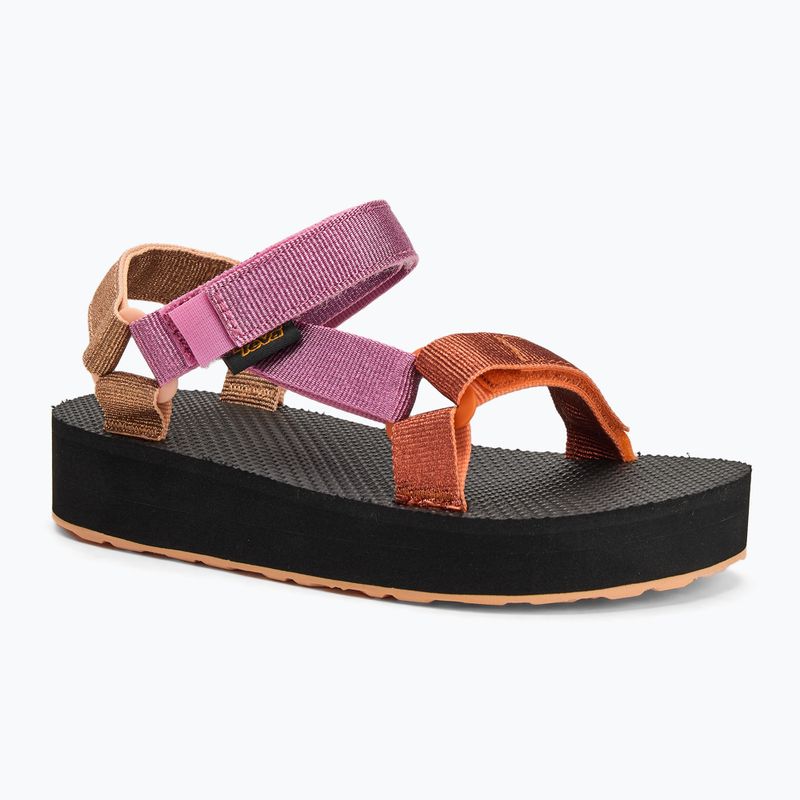 Sandały dziecięce Teva Midform Universal Metallic pink metallic multi