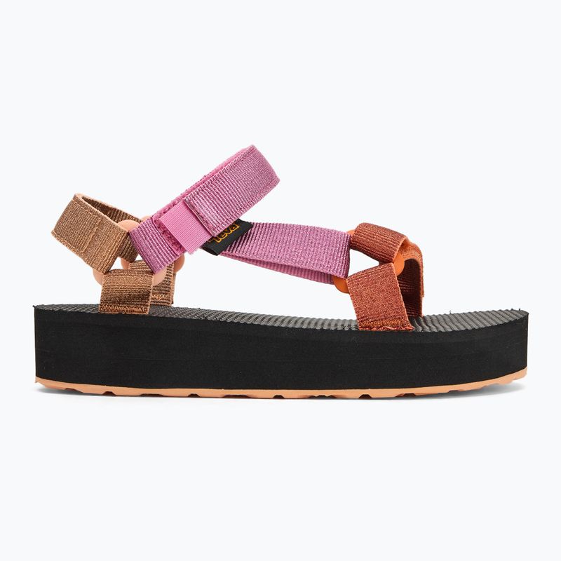 Sandały dziecięce Teva Midform Universal Metallic pink metallic multi 2