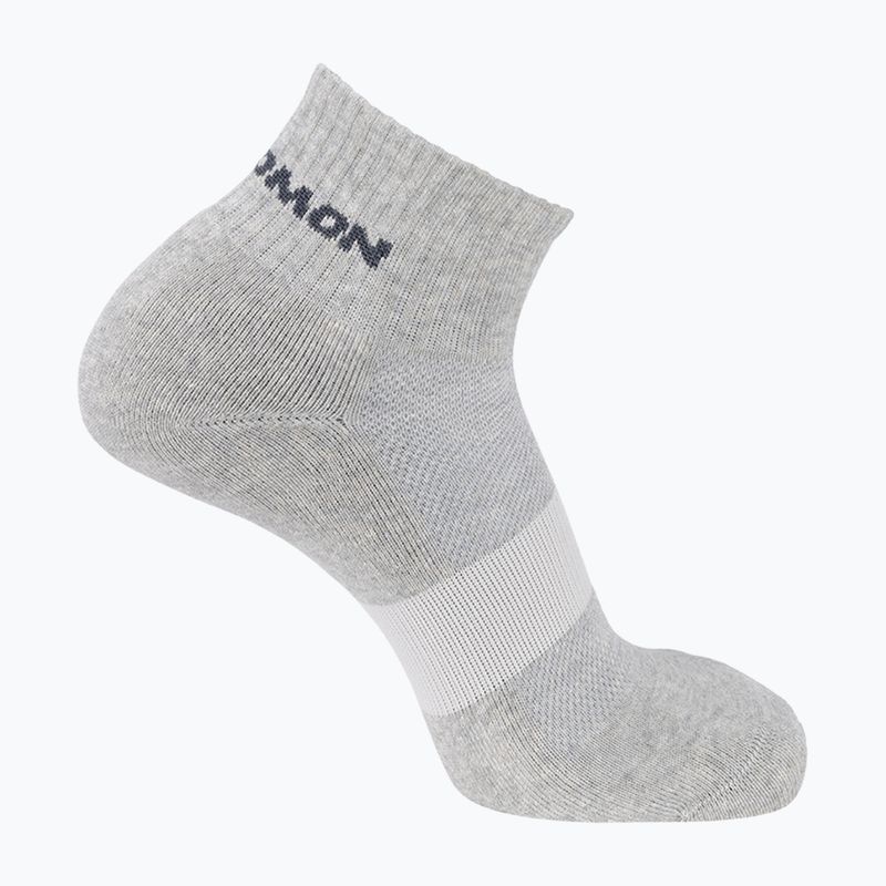 Skarpety Salomon Evasion 2 pary light grey/heather medium 2