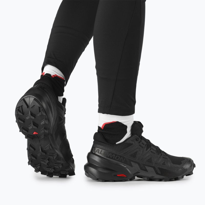 Buty do biegania damskie Salomon Speedcross 6 black/black/phantom 5