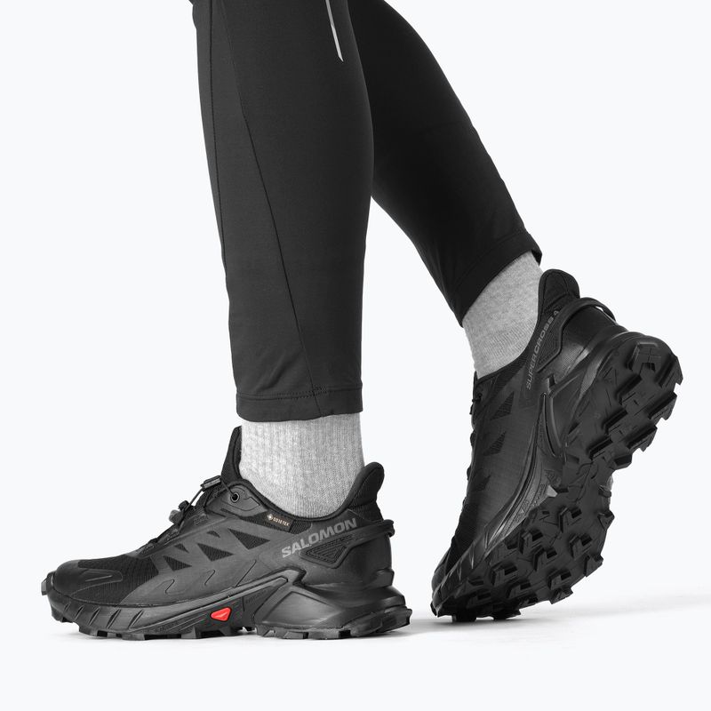 Buty do biegania damskie Salomon Supercross 4 GTX black 18