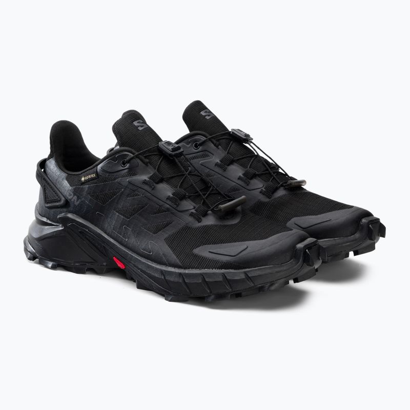 Buty do biegania damskie Salomon Supercross 4 GTX black 4