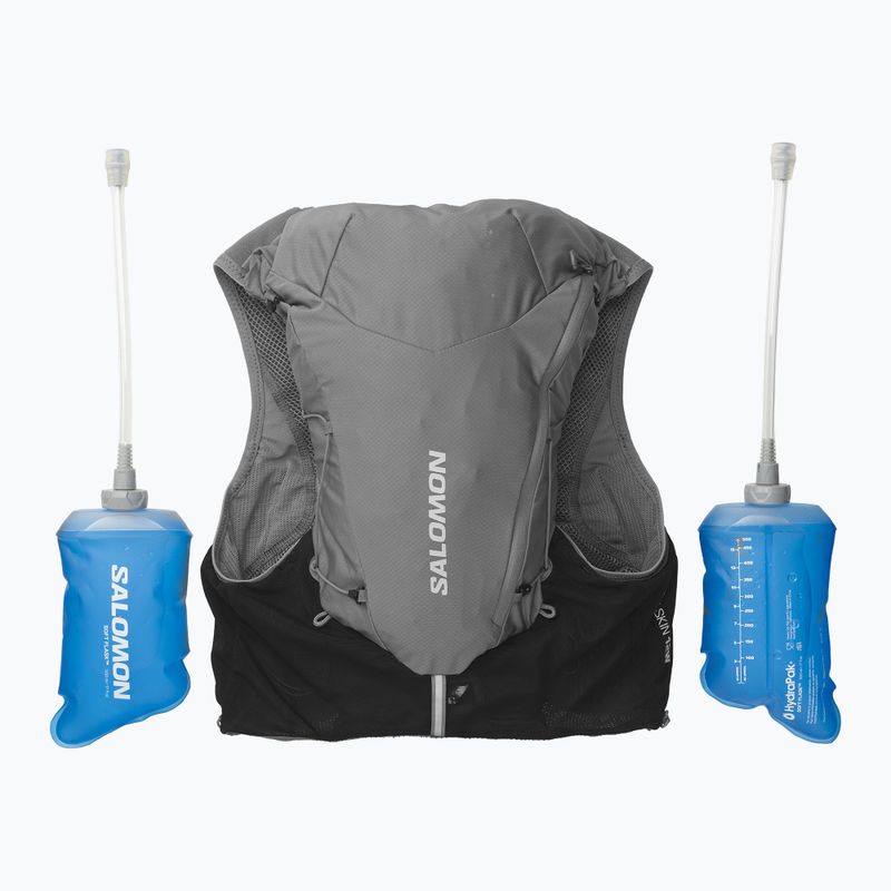Kamizelka do biegania damska Salomon ADV Skin 12 W Set quiet shade/black 3