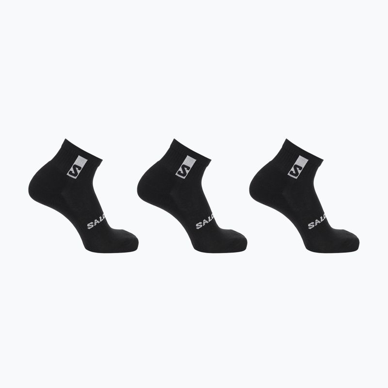 Skarpety Salomon Everyday Ankle 3 pary black