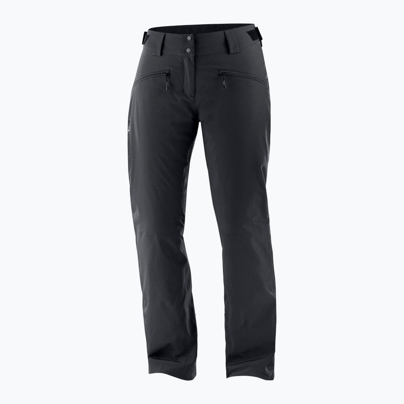 Spodnie narciarskie damskie Salomon Edge deep black 5