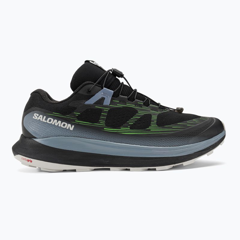 Buty do biegania męskie Salomon Ultra Glide 2 black/flint stone/green gecko 2