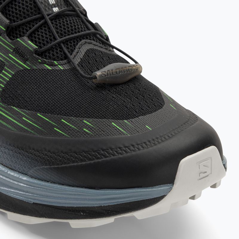 Buty do biegania męskie Salomon Ultra Glide 2 black/flint stone/green gecko 10