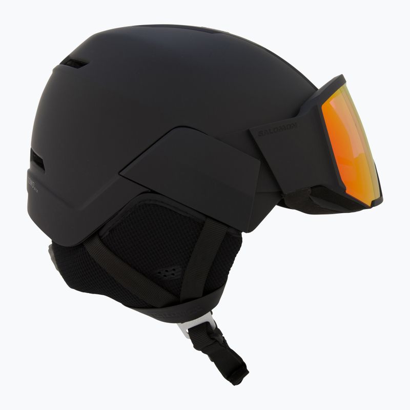Kask narciarski Salomon Osmo Pro Sigma Photo black/poppy red 6