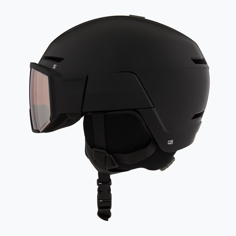 Kask narciarski Salomon Osmo black/flash tonic orange 3