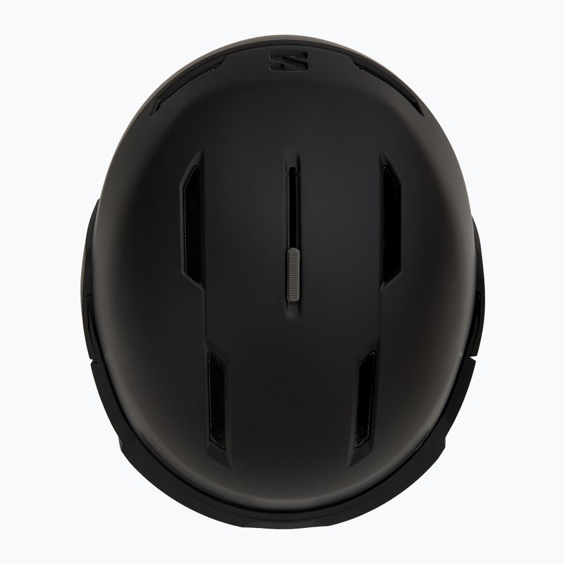 Kask narciarski Salomon Osmo black/flash tonic orange 6