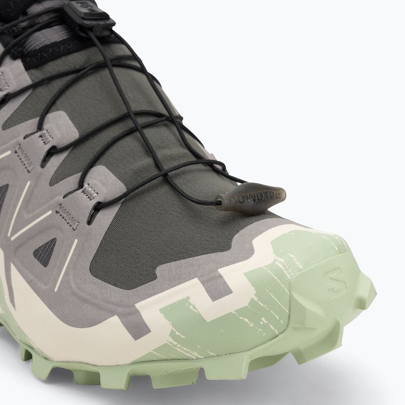 Buty do biegania damskie Salomon Speedcross 6 castlerock/vanilla ice/smoke green 7