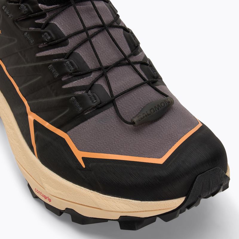 Buty do biegania damskie Salomon Thundercross GTX shark/black/papaya 7