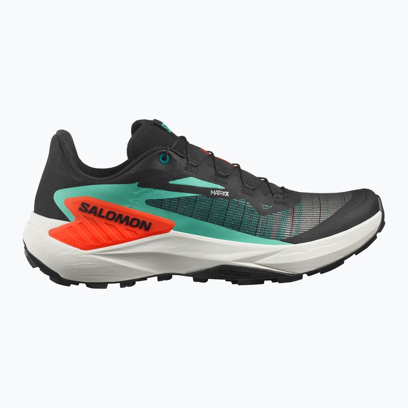 Buty do biegania męskie Salomon Genesis bay/electric green/cherry tomato 9