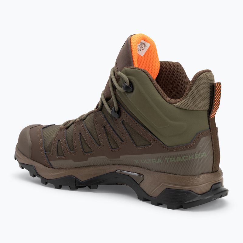 Buty trekkingowe męskie Salomon X Ultra Tracker GTX green/earth brown/sharkskin 3
