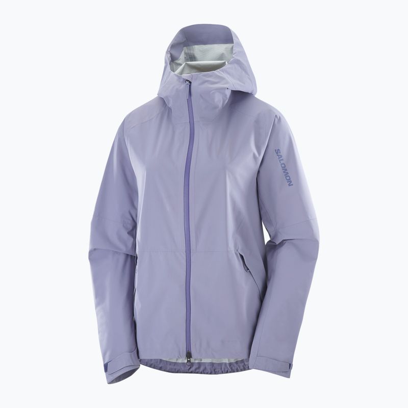 Kurtka przeciwwiatrowa damska Salomon Outerpath 2.5L blue granite 8