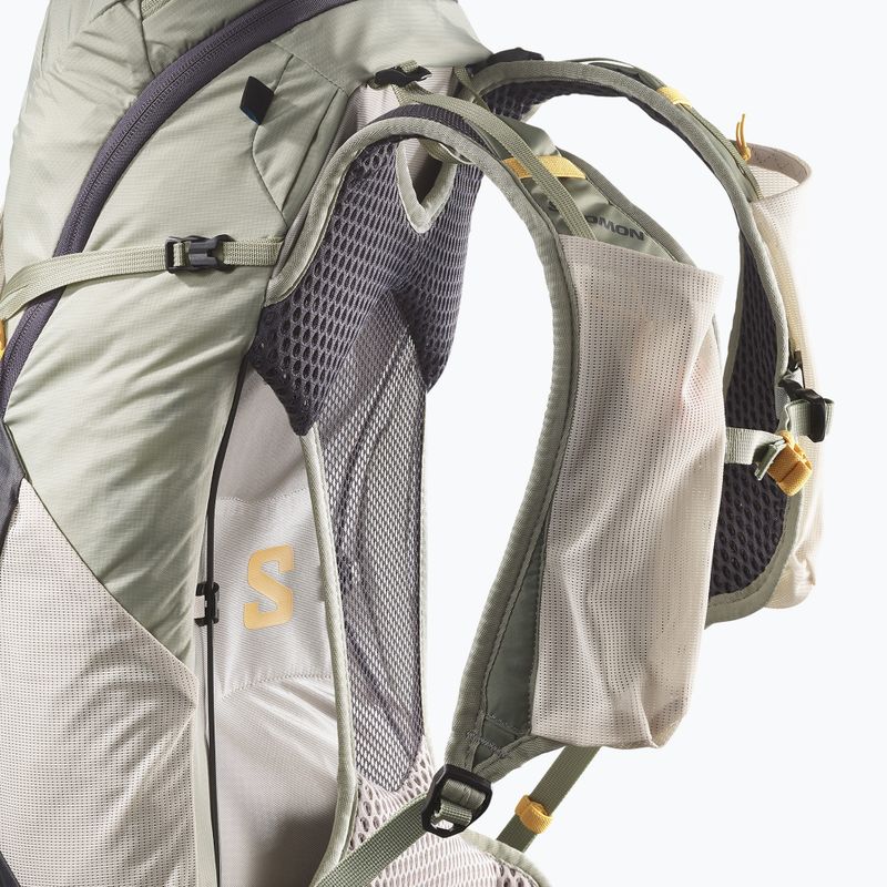 Plecak turystyczny damski Salomon Aerotrek 18 l S-M seagrass/silver cloud/nine iron 3