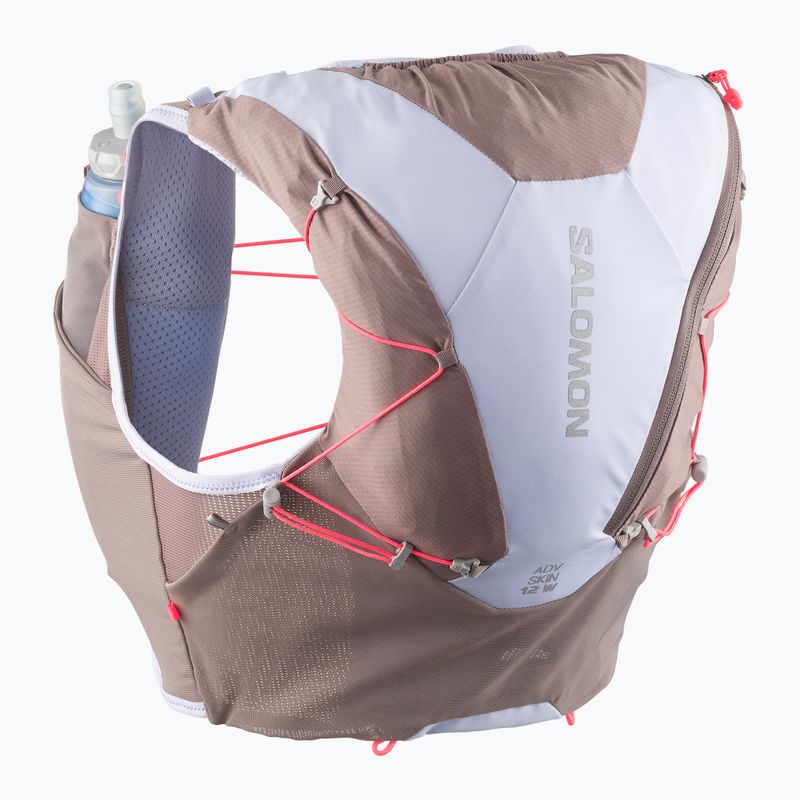 Kamizelka do biegania damska Salomon Advance Skin 12 Set nine iron/excalibur/cosmic sky new 2