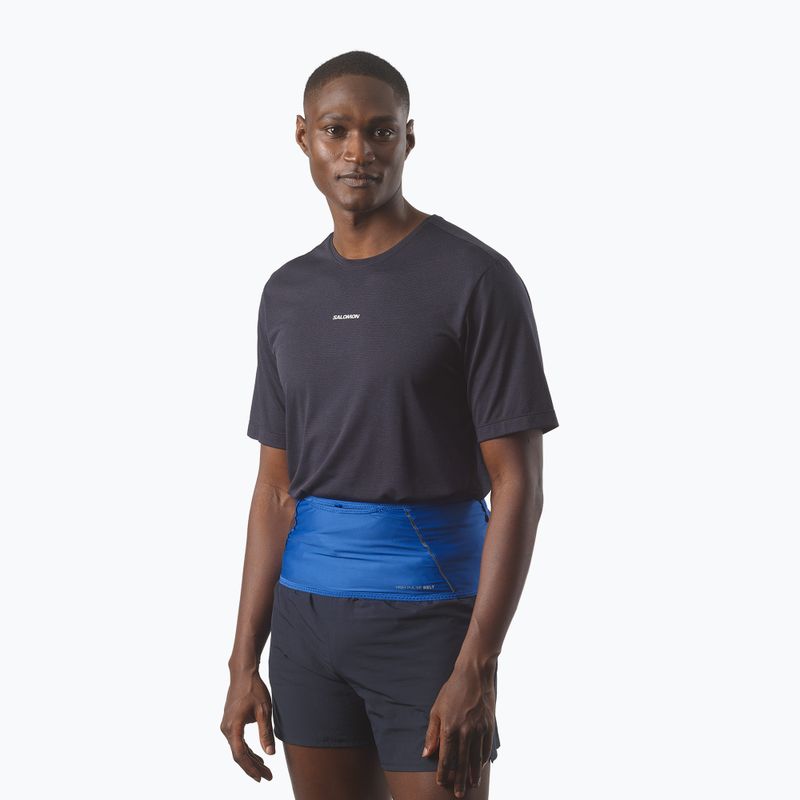 Pas do biegania Salomon High Pulse nutrical blue 3