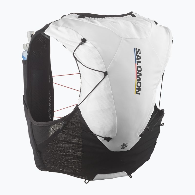 Kamizelka do biegania Salomon ADV SKIN 12 Race Flag' black/white 2